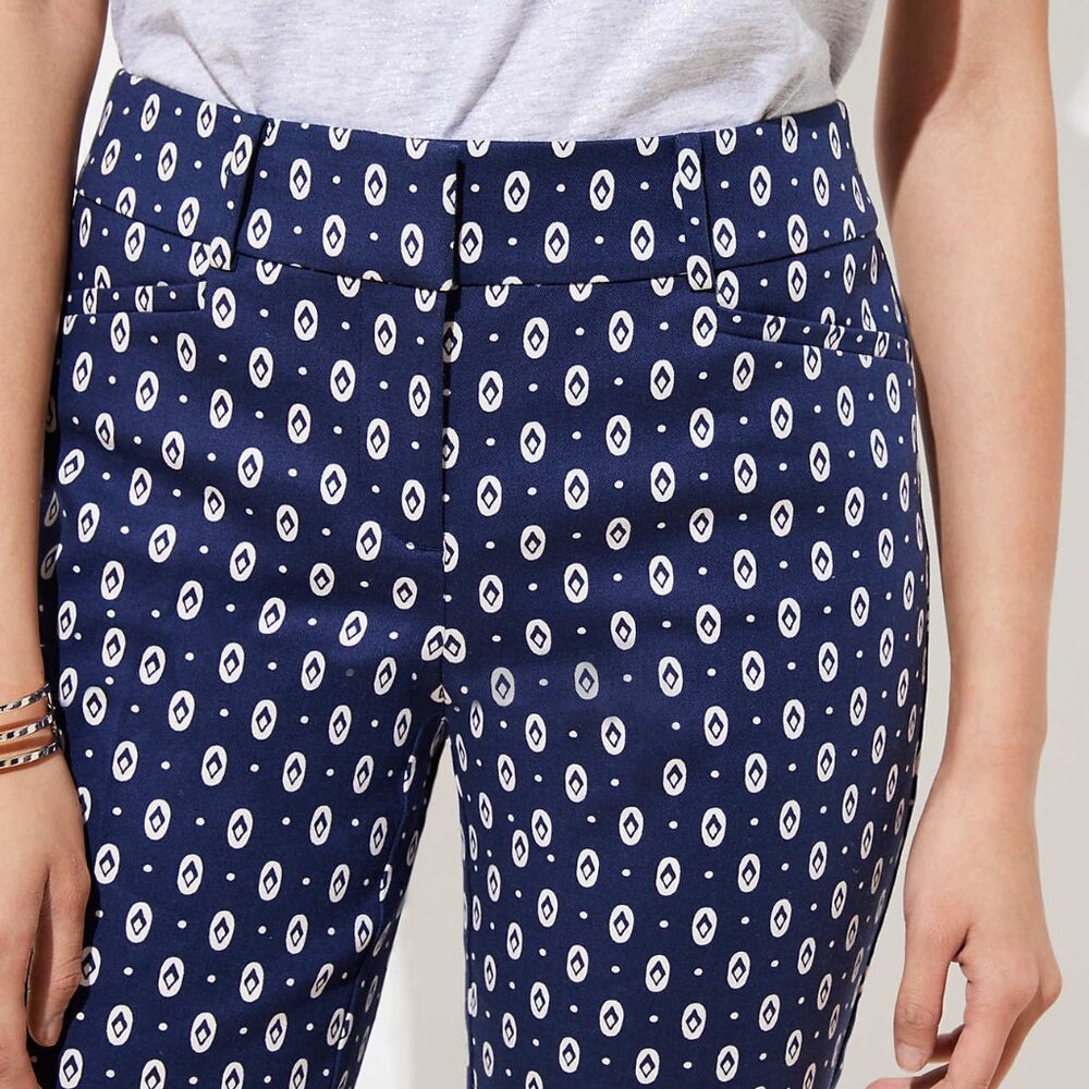 LOFT Riviera Cropped Pant Julie Fit
